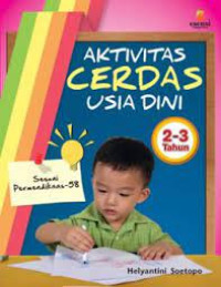 Image of Aktivitas Cerdas Usia Dini 2-3 Tahun