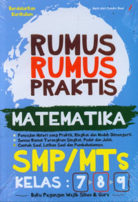 Kumpulan Rumus Matematika SMP