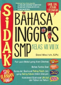 Image of Sidak Bahasa Inggris : Siap Ulangan Dadakan